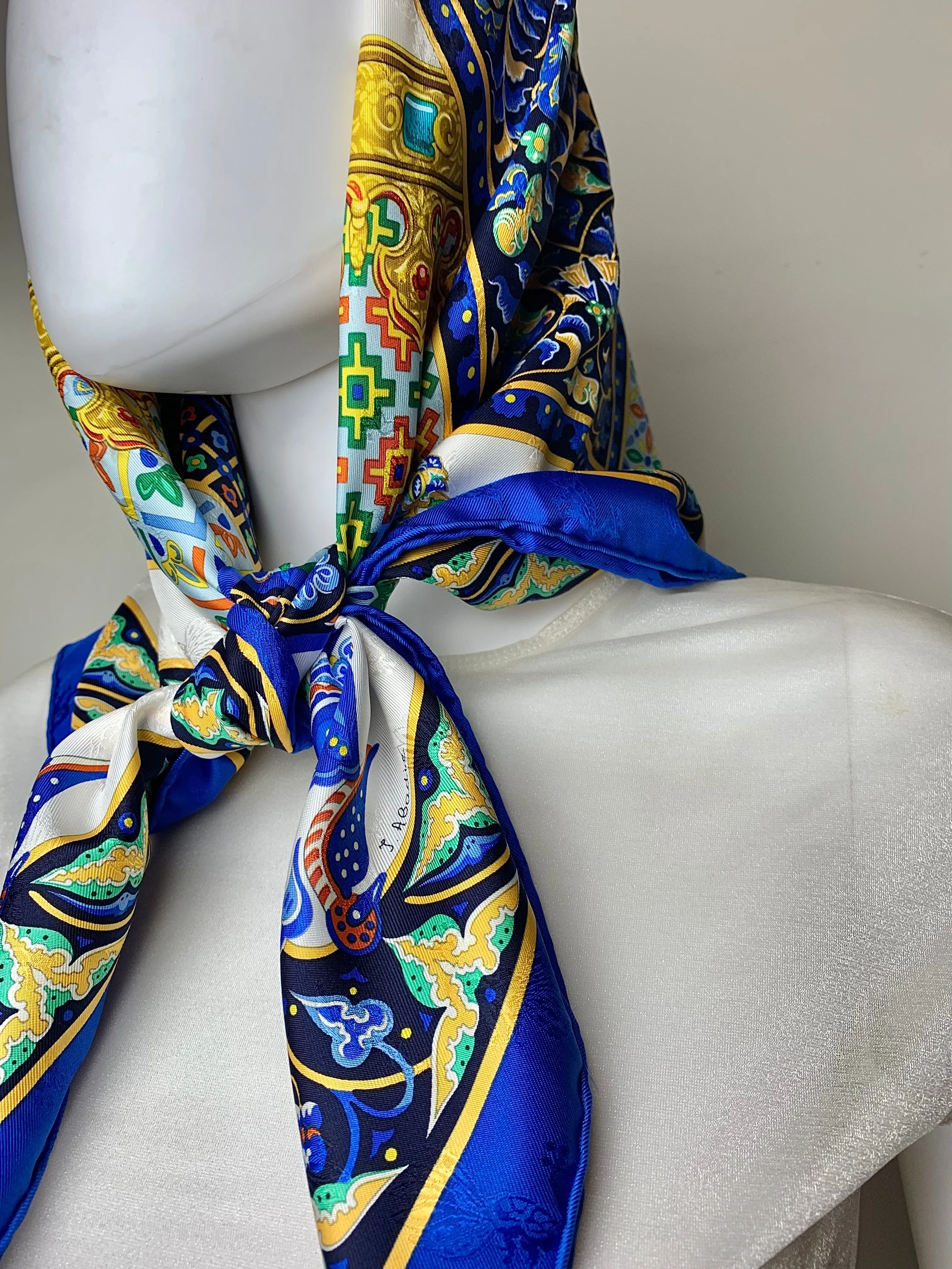 Hermès Pre-loved Silk Scarf