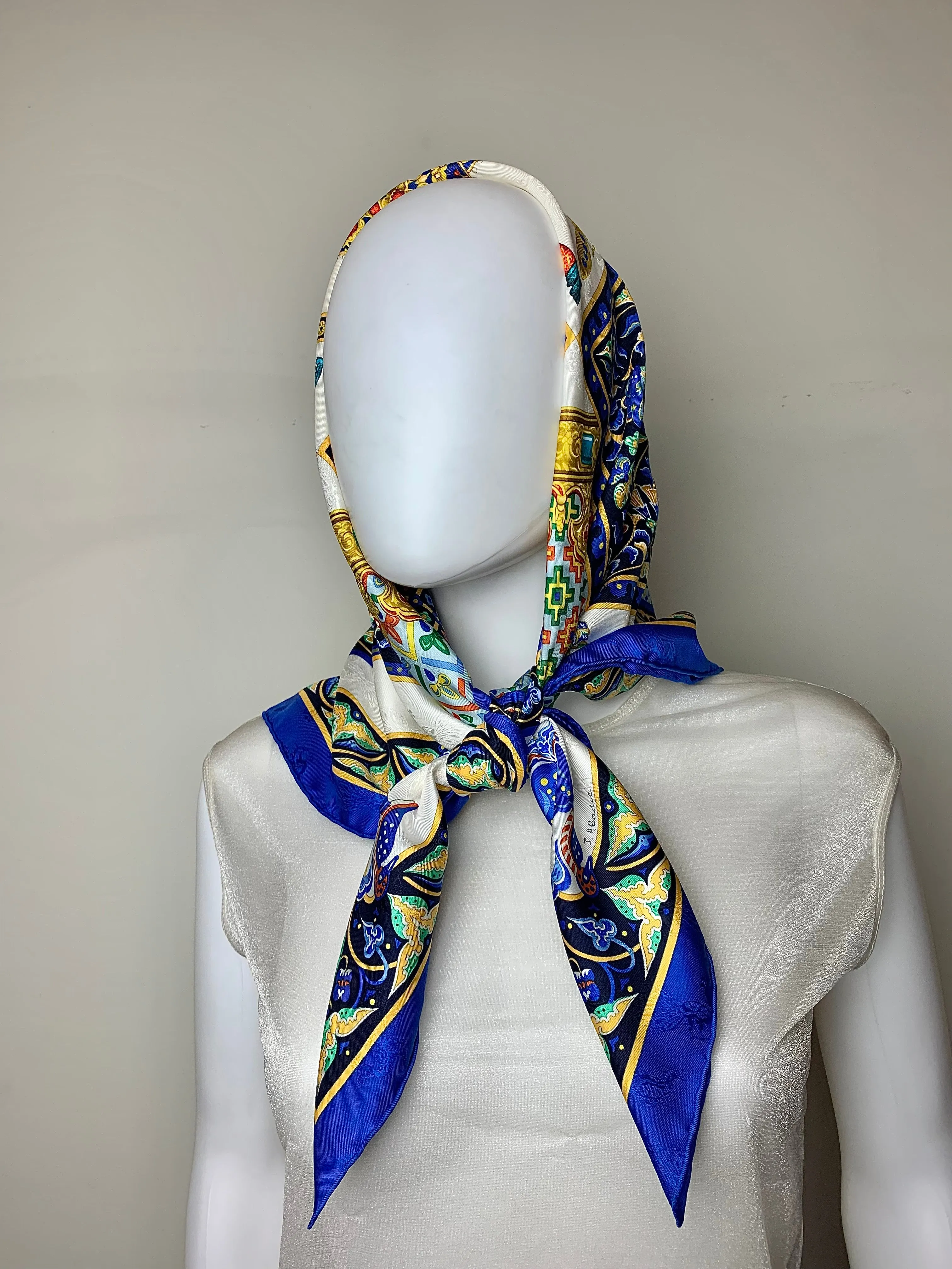 Hermès Pre-loved Silk Scarf