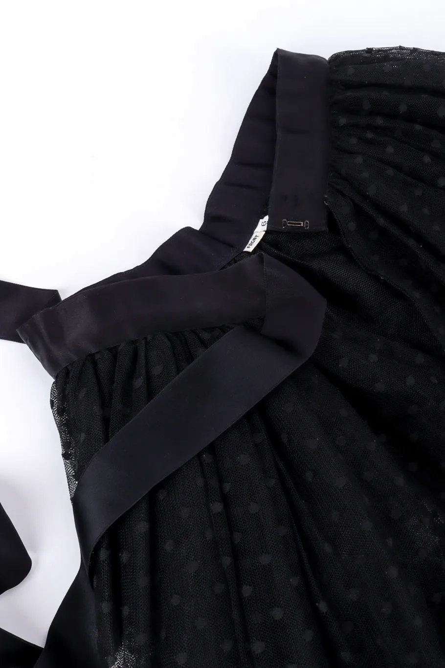 High Low Dotted Tulle Skirt