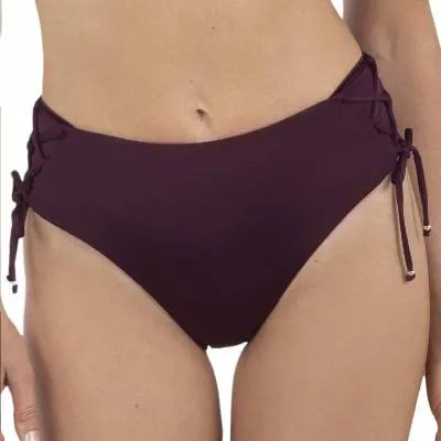 High Waist Corset Swimsuit Bottom