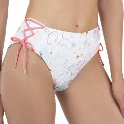 High Waist Corset Swimsuit Bottom