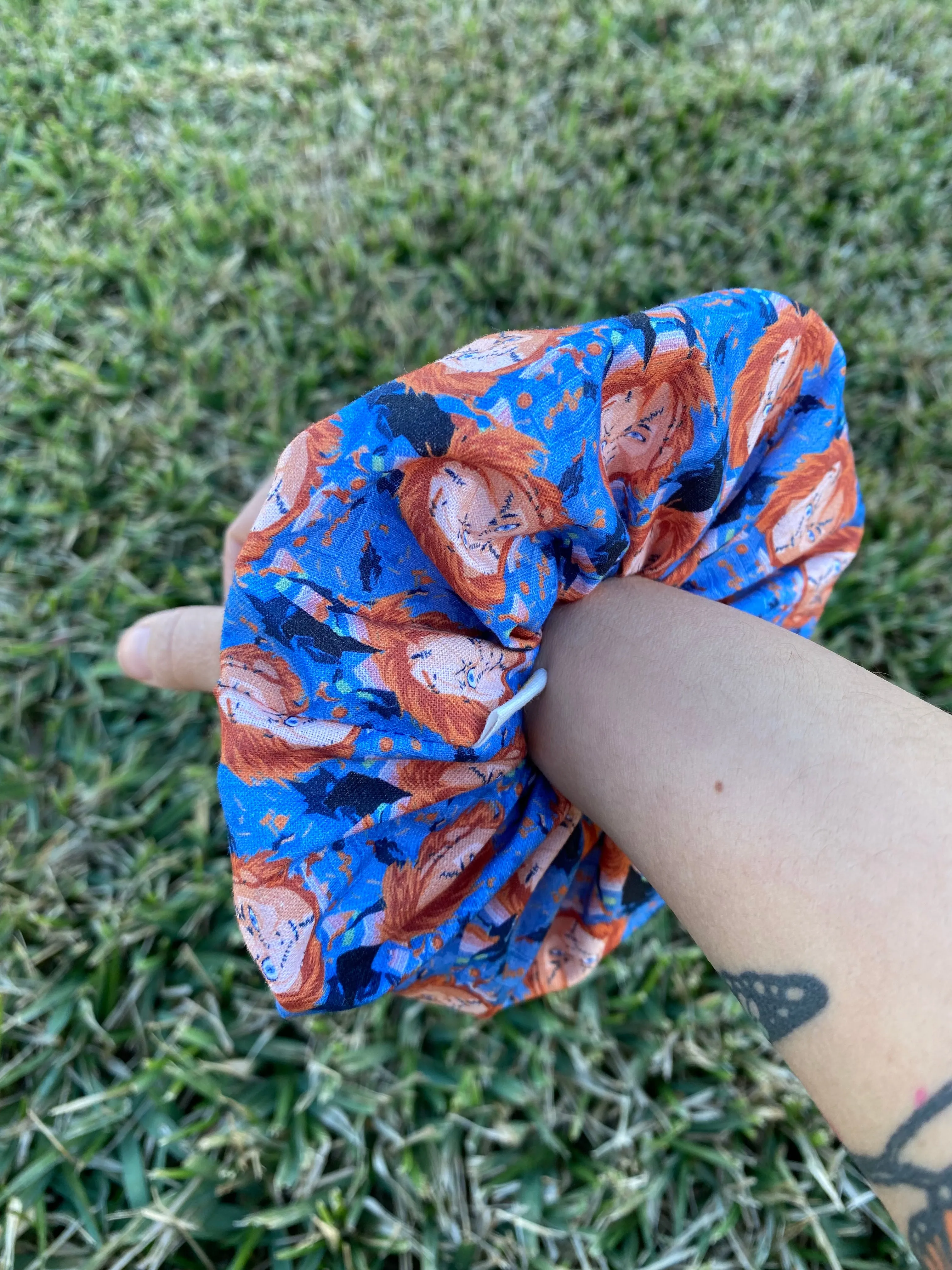 Horror Movie Scrunchie Hair Tie Gift