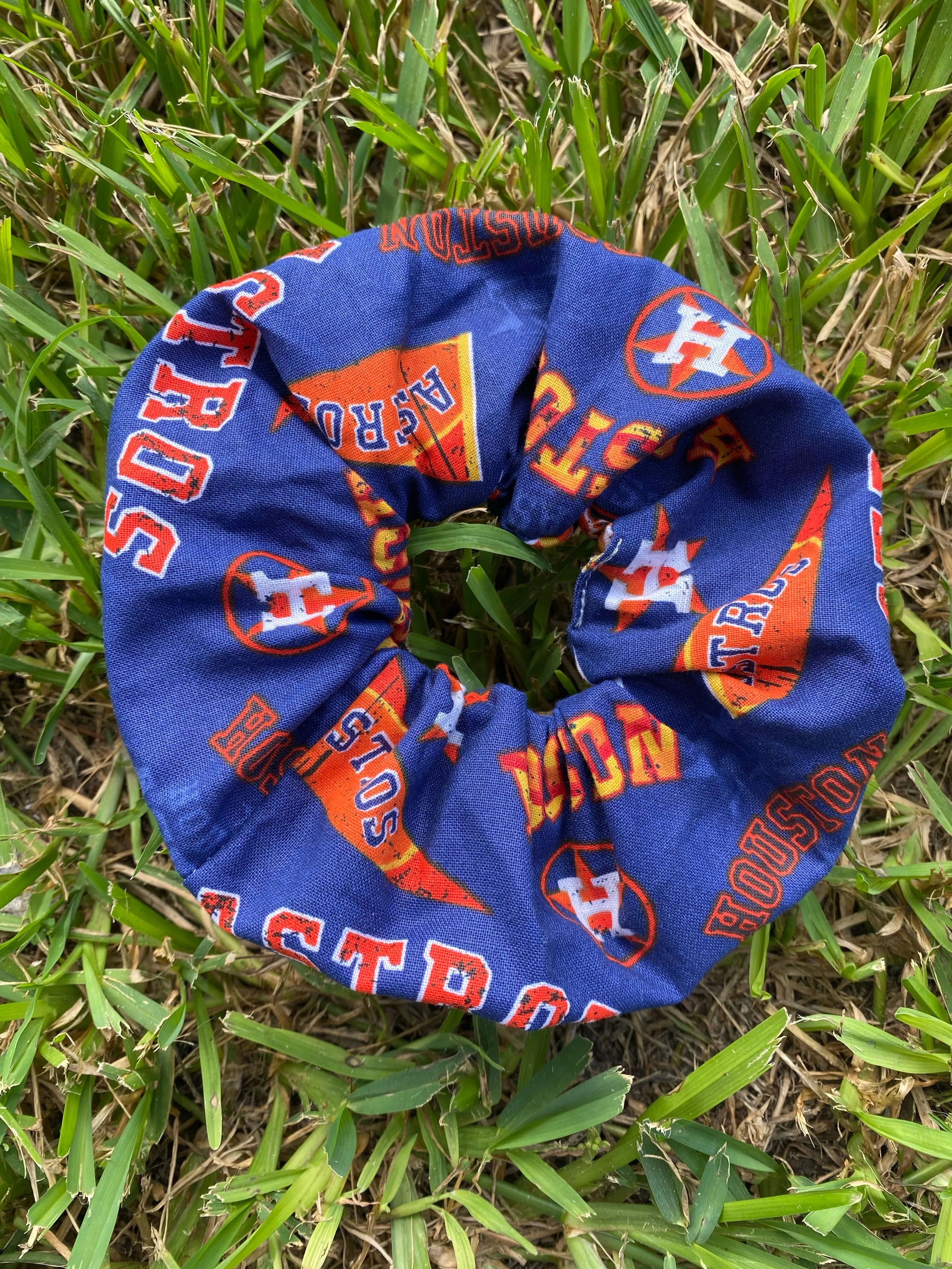Houston Astros Scrunchie Hair Tie