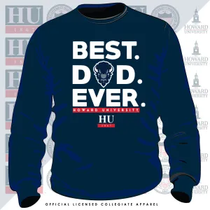 HOWARD | Best "DAD" Ever Navy unisex Sweatshirt (N)
