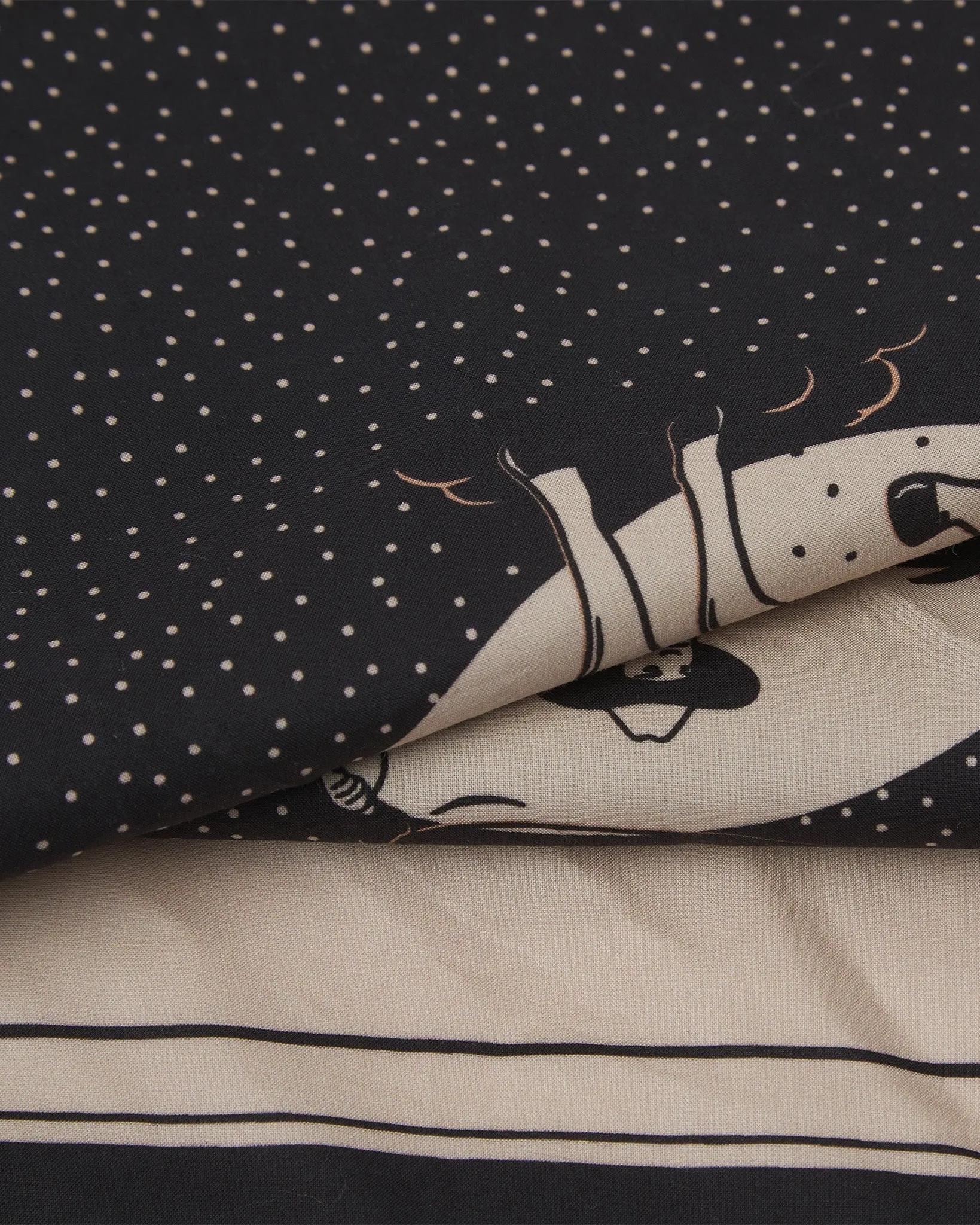 Integrity Black Cotton Bandana