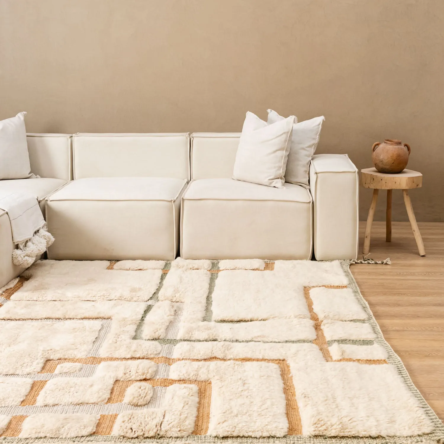 Intersections - luxury beni mrirt rug