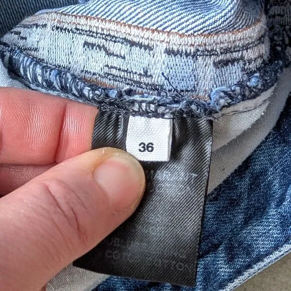 Isabel Marant Etoile Tuxedu Stripe Side Tape Denim Skinny Jeans size 36