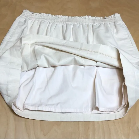 J Crew Casual Paperbag Mini Skirt Size 18.