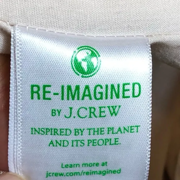 J Crew Casual Paperbag Mini Skirt Size 18.