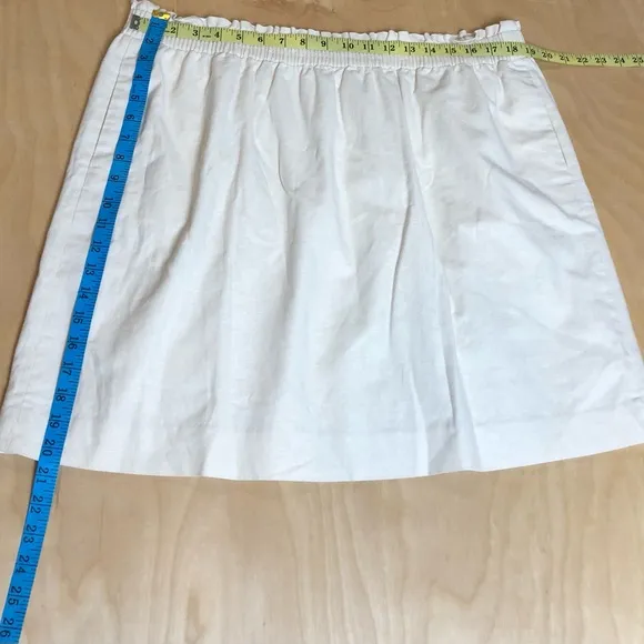 J Crew Casual Paperbag Mini Skirt Size 18.