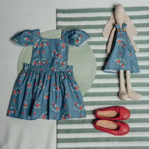 Jackie Puffed Sleeves Dress by Birinit Petit