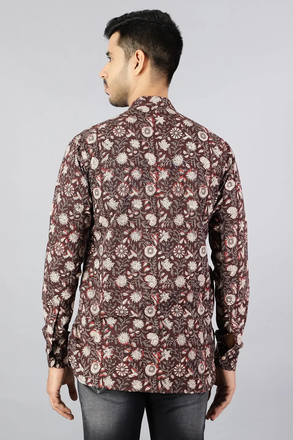 Jaipur 100%  Cotton Multicolored Kurta Shirt
