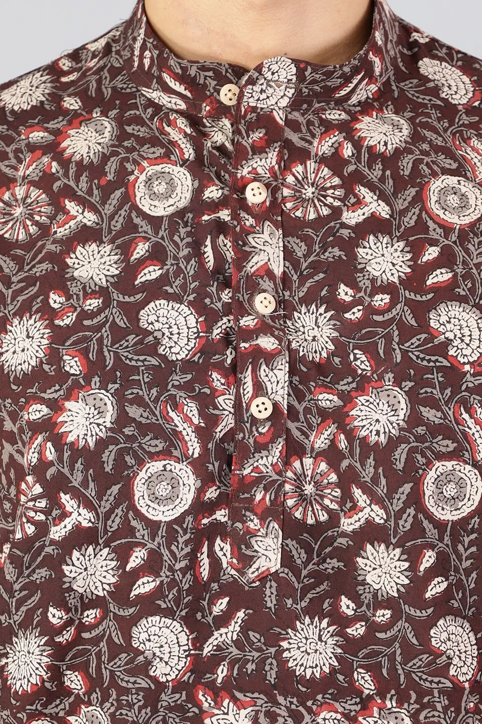 Jaipur 100%  Cotton Multicolored Kurta Shirt