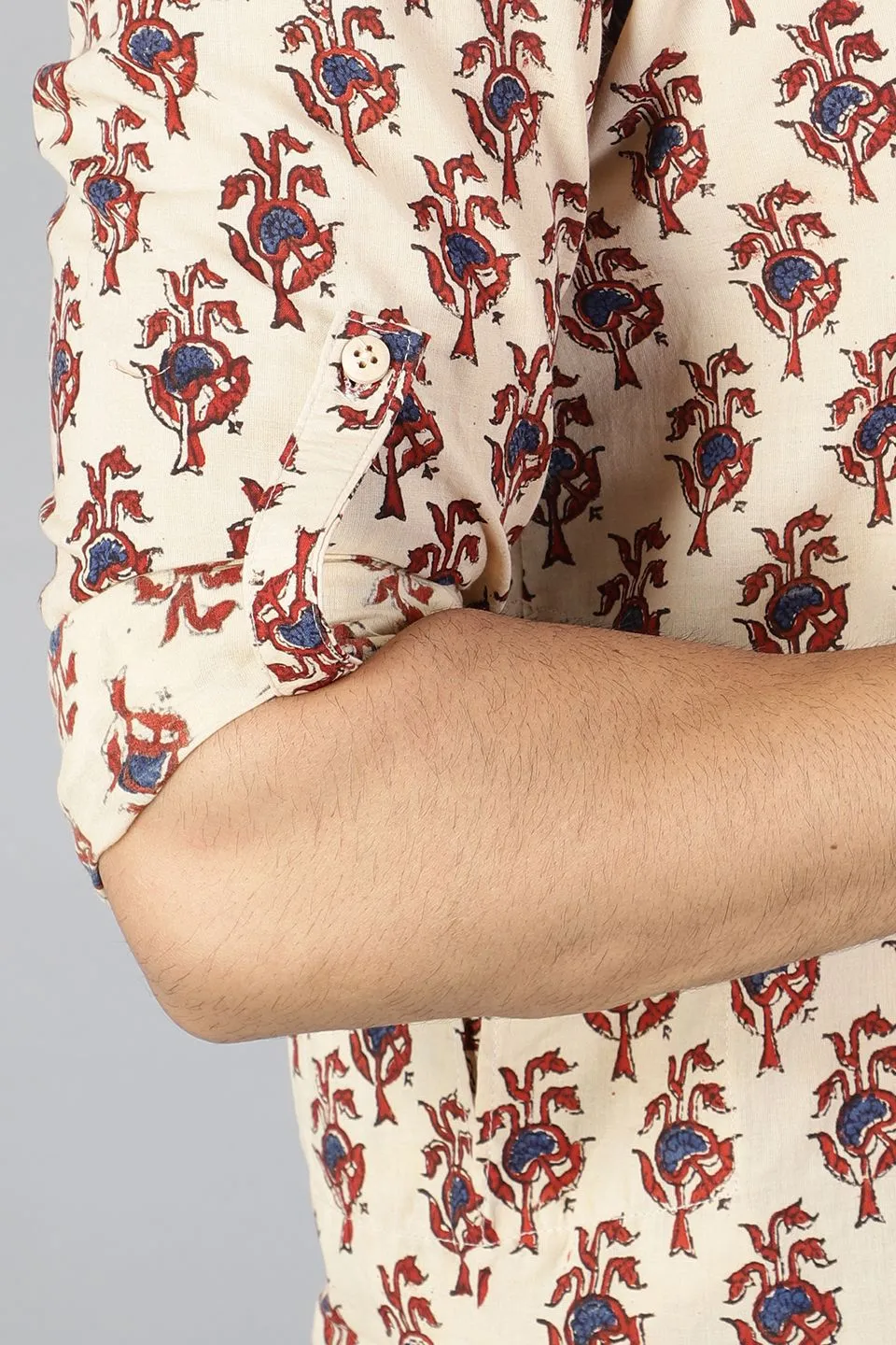 Jaipur 100%  Cotton Multicolored Kurta Shirt
