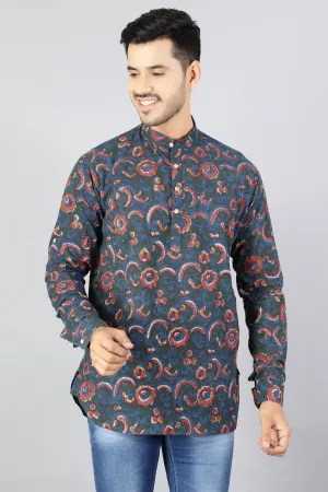 Jaipur 100%  Cotton Multicolored Kurta Shirt