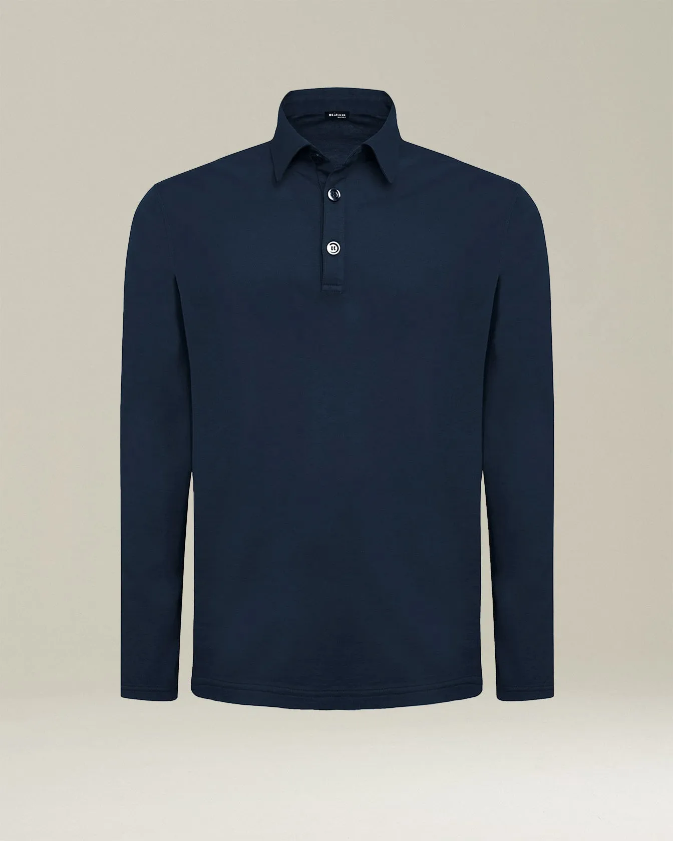 JERSEY POLOSHIRT L/S COTTON