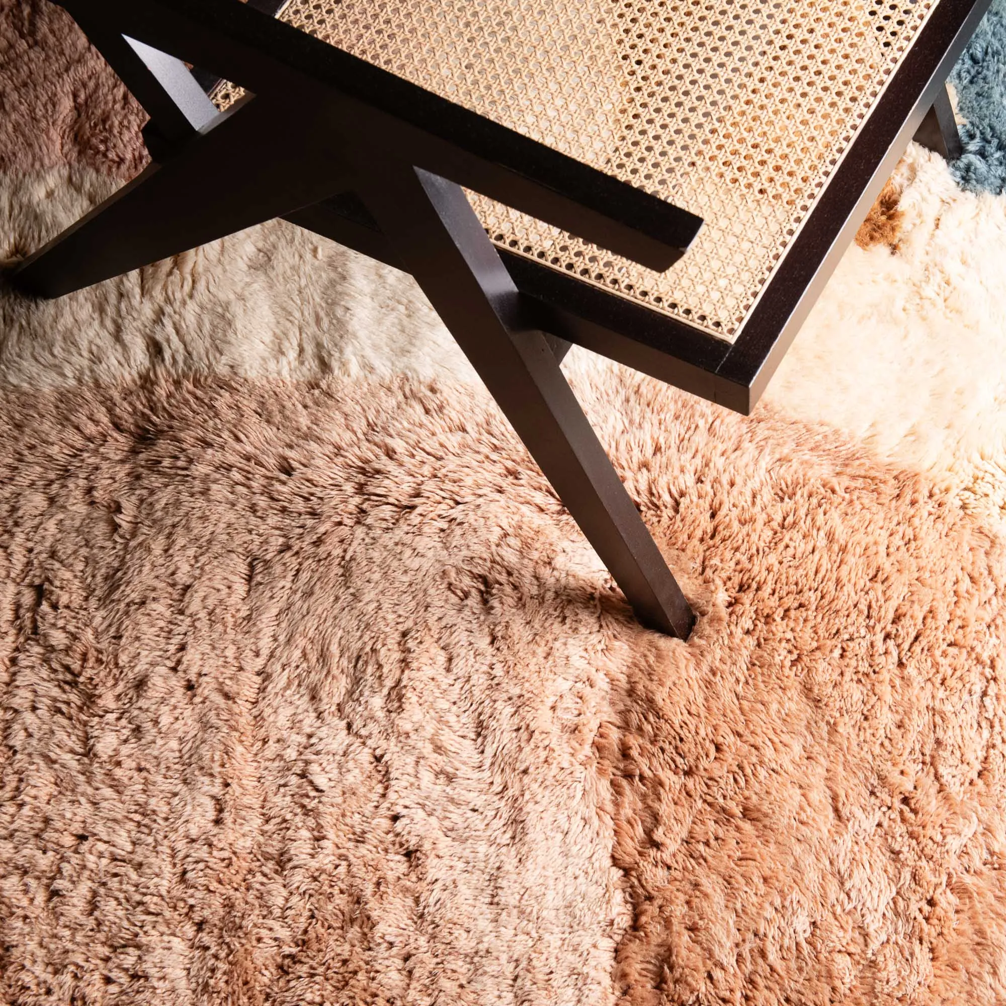Joyful Horizon - luxury beni mrirt rug