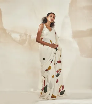 Khara Kapas  I Seattle Olio Mosaic Saree