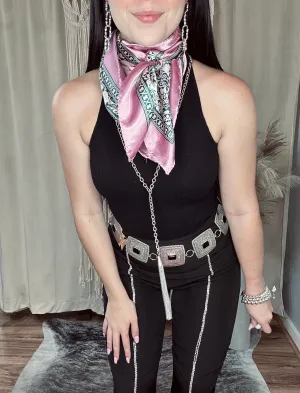 Large Printed Wild Rag