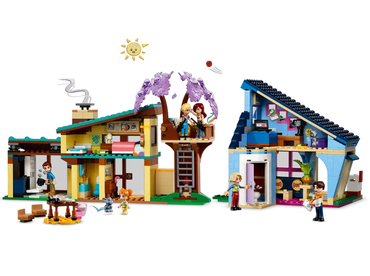 Lego Olly and Paisley's Family Houses (42620)