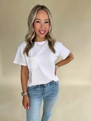 Let's Crochet Knit Top - Off White