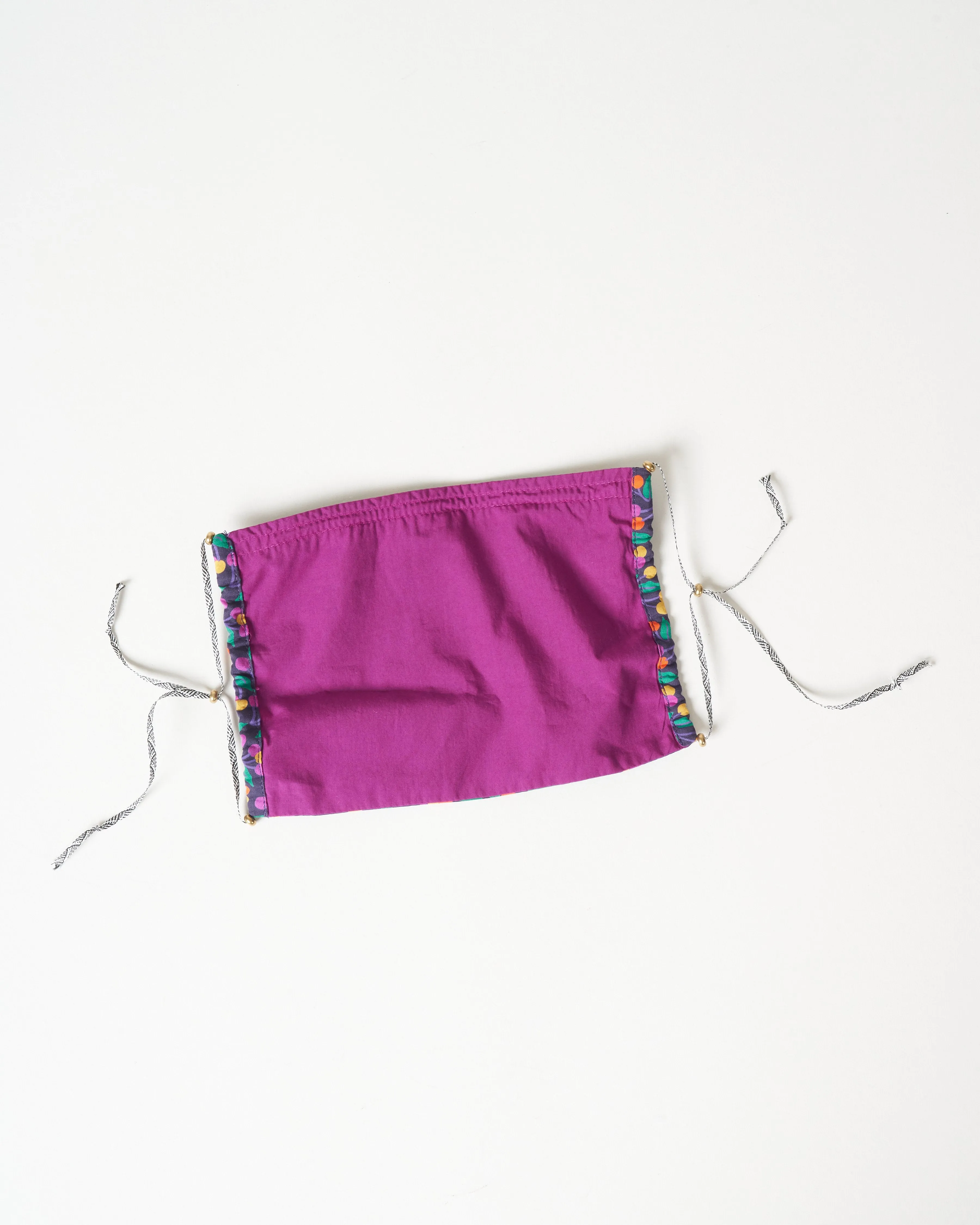 liberty print face mask - fruit print