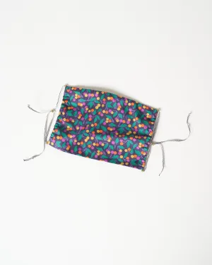 liberty print face mask - fruit print