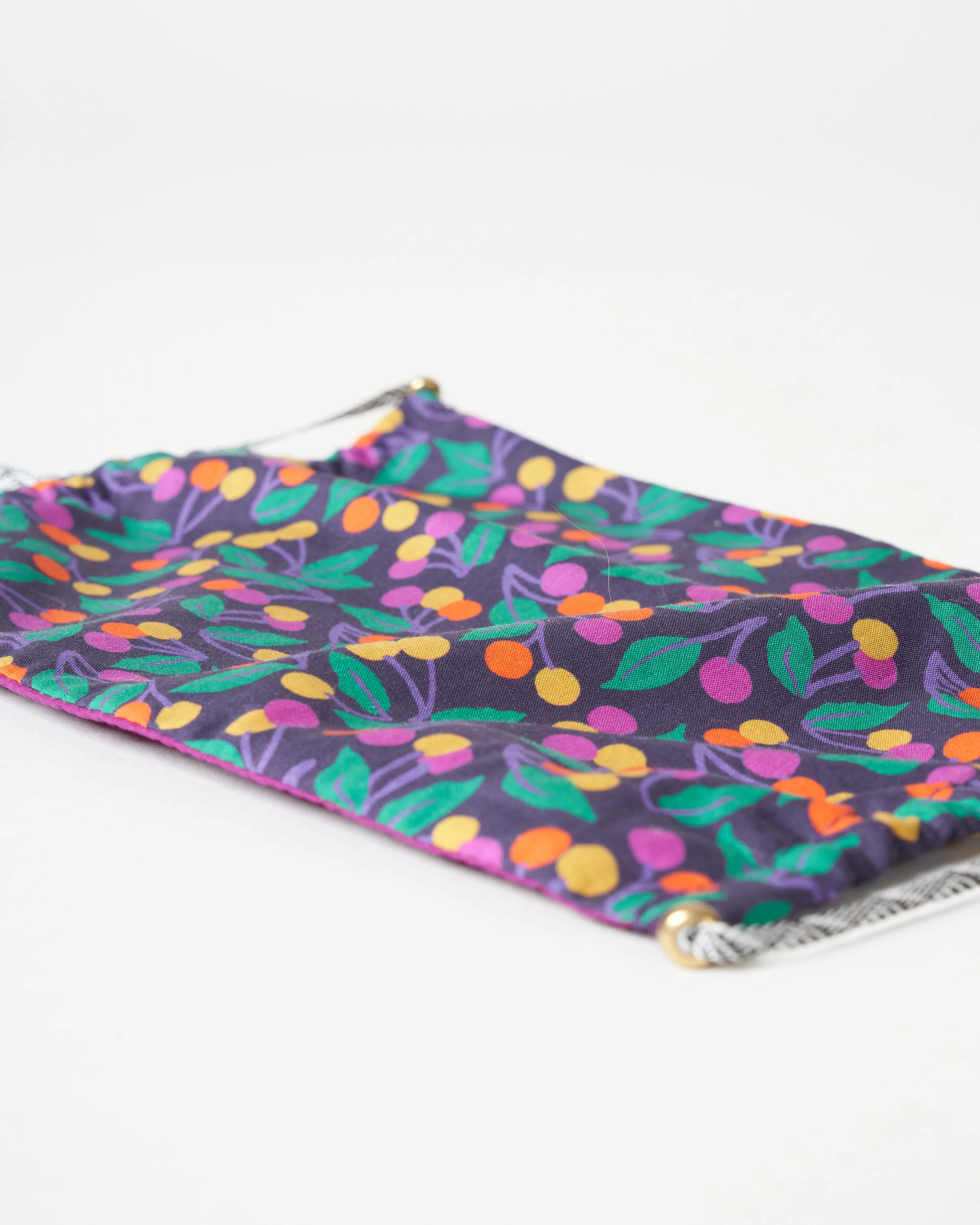 liberty print face mask - fruit print