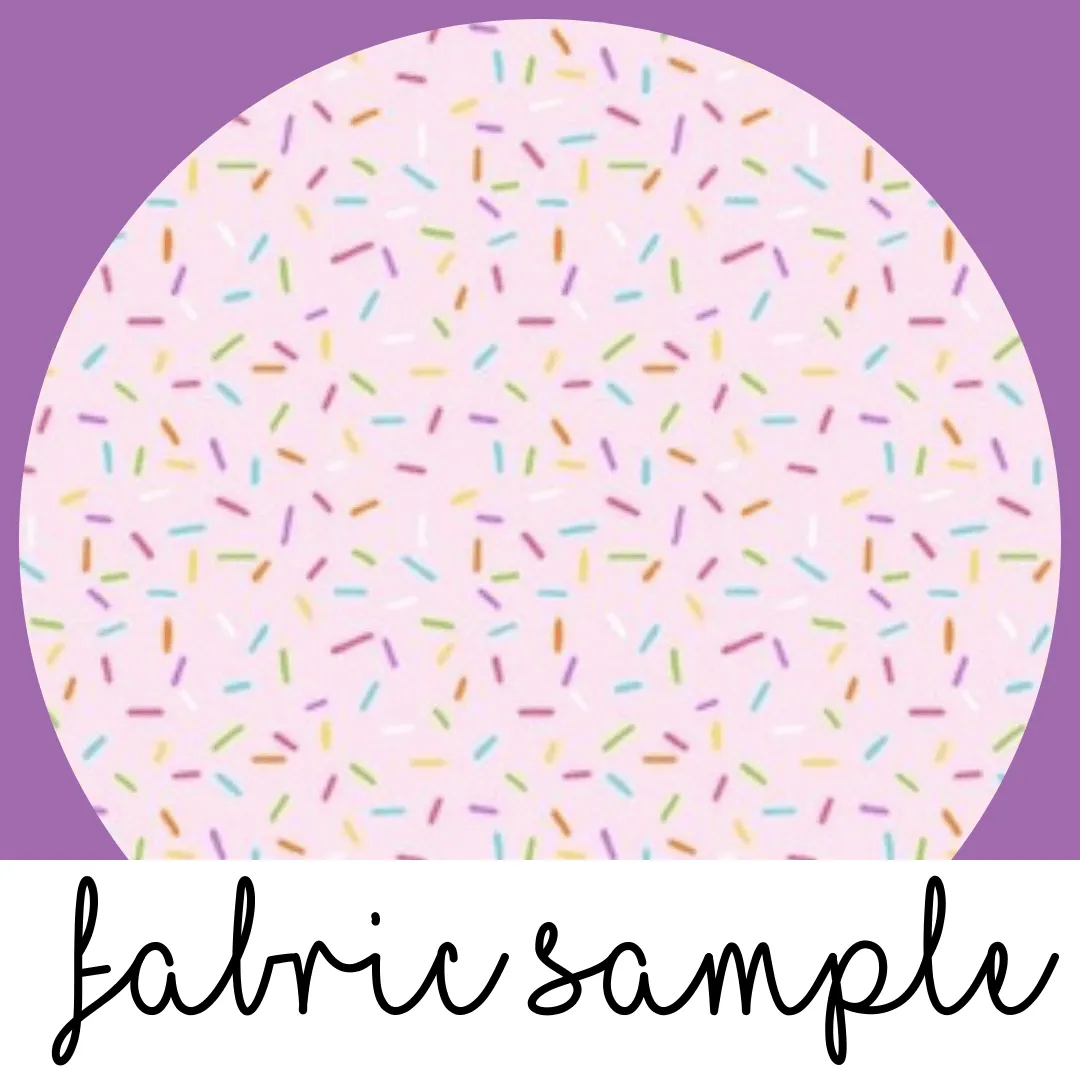 Limited Edition: Rainbow Sprinkles Covered Buttons