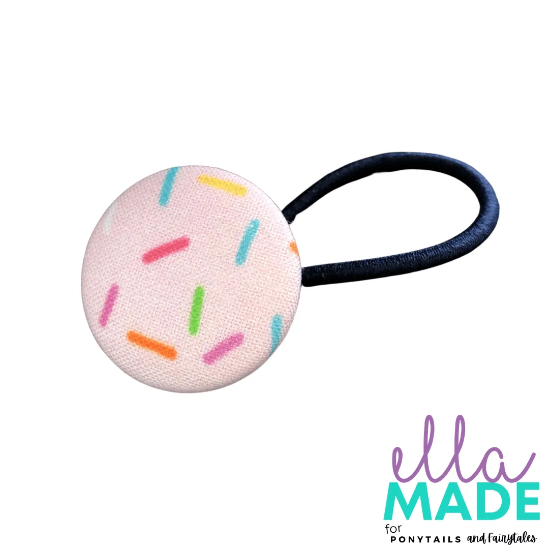 Limited Edition: Rainbow Sprinkles Covered Buttons