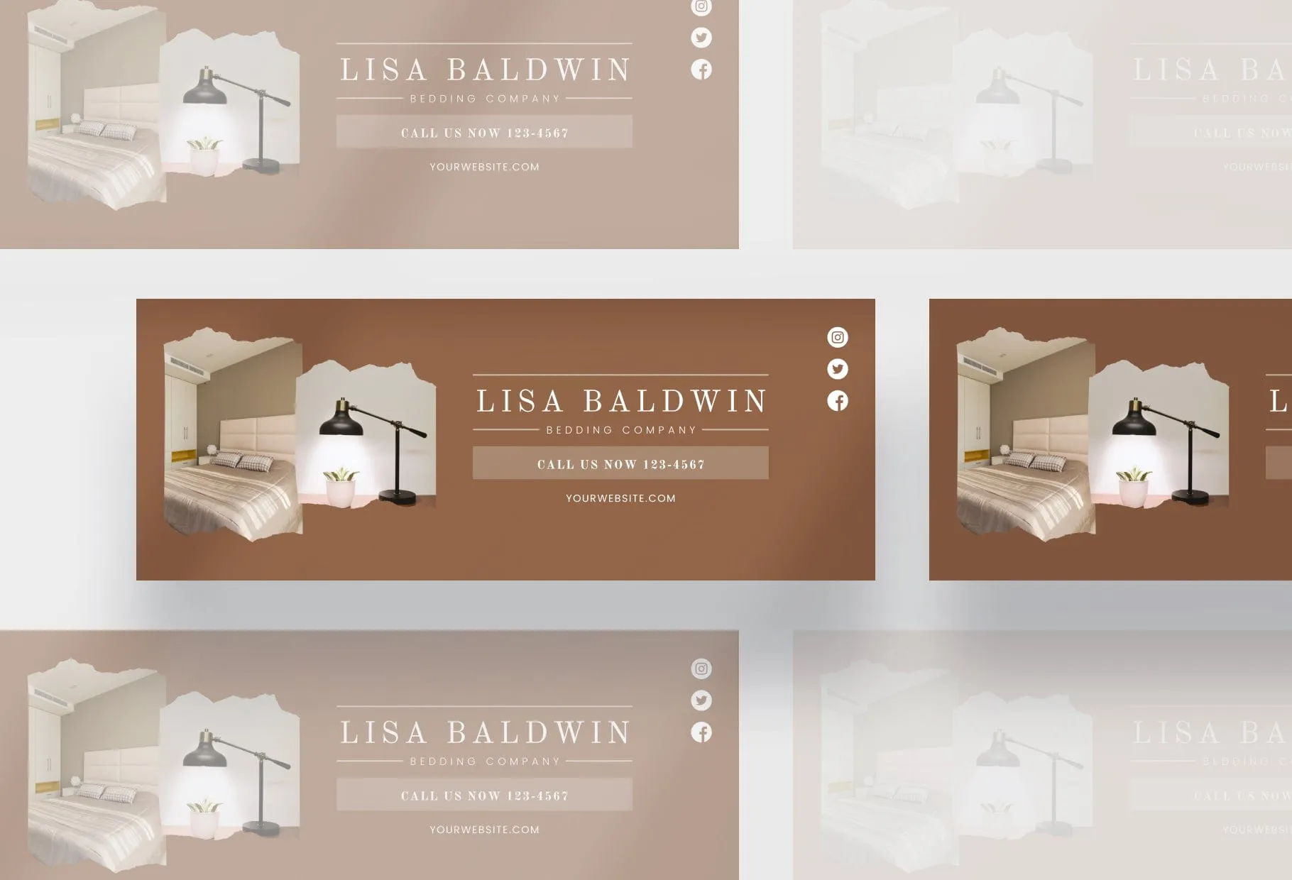 Lisa Facebook Cover Canva Template