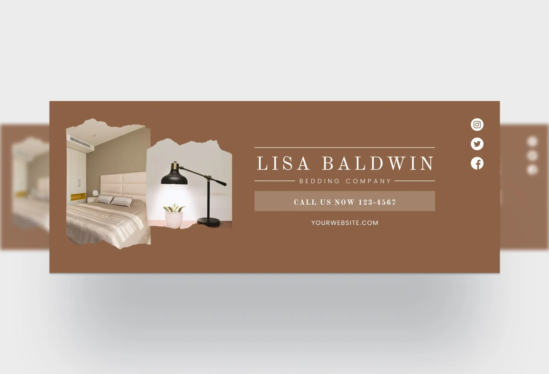 Lisa Facebook Cover Canva Template