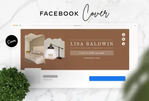 Lisa Facebook Cover Canva Template