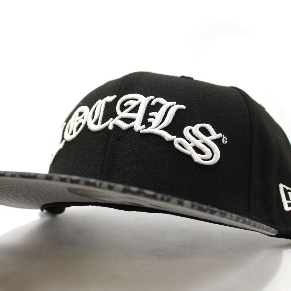 Locals Only New Era 59Fifty Fitted Hat (Black 3M Dot Gray Under Brim)