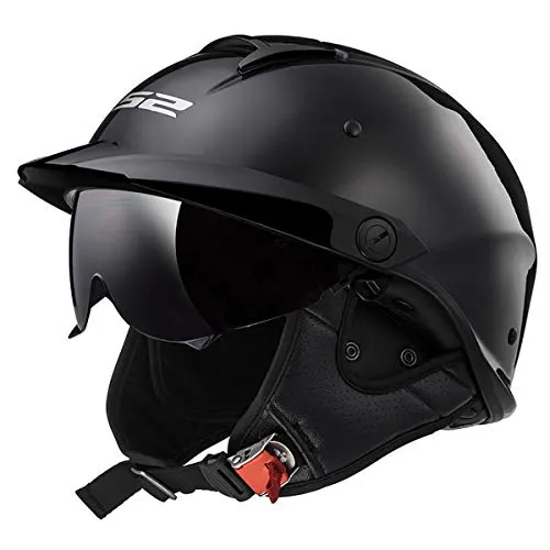LS2 Helmets Rebellion Motorcycle Half Helmet