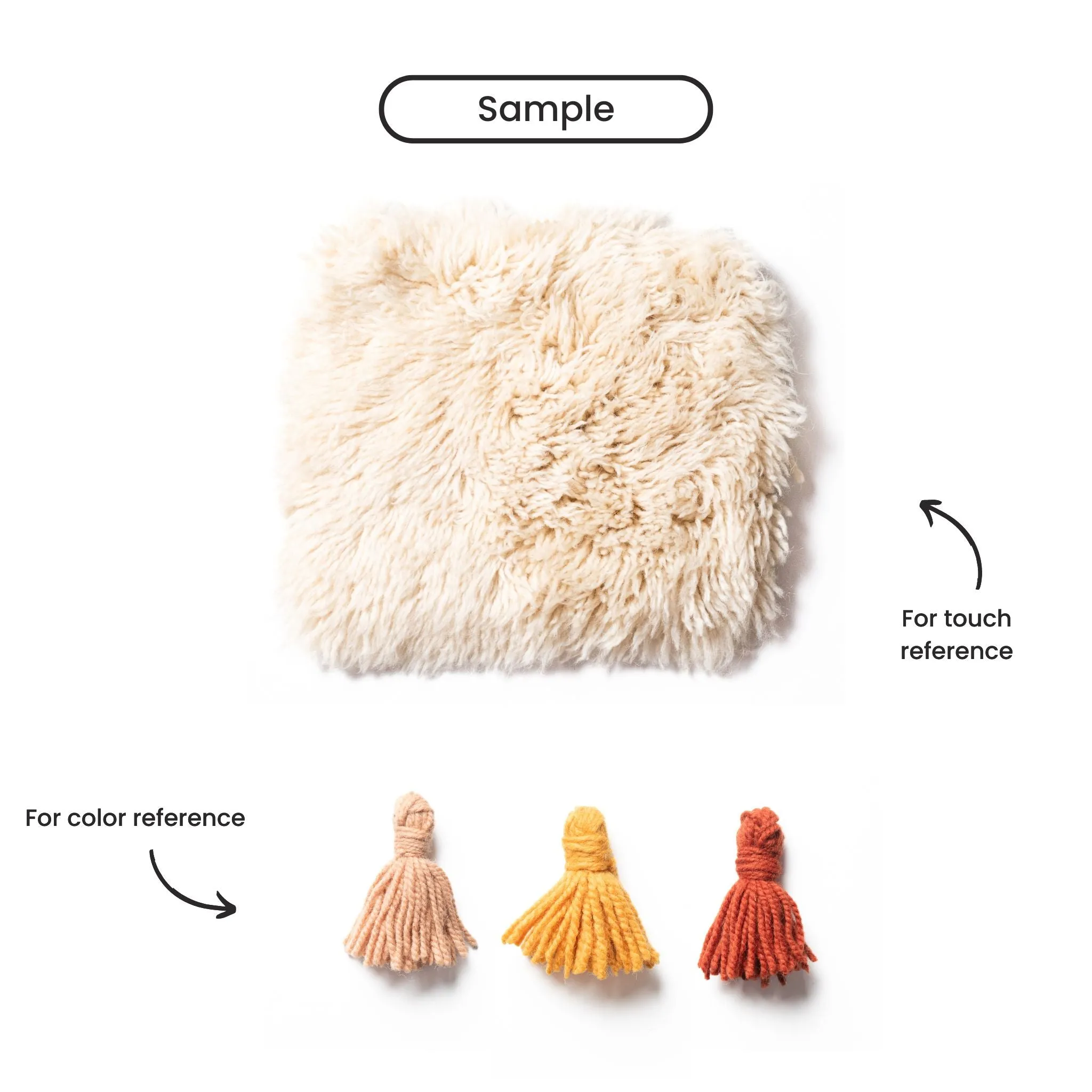Luminescent Apricot - Luxury Shag Moroccan Rug