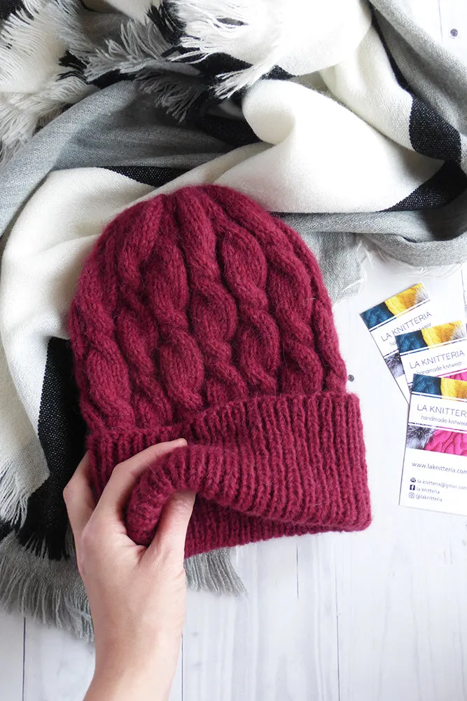 Luxurious Soft Alpaca Knit Hat