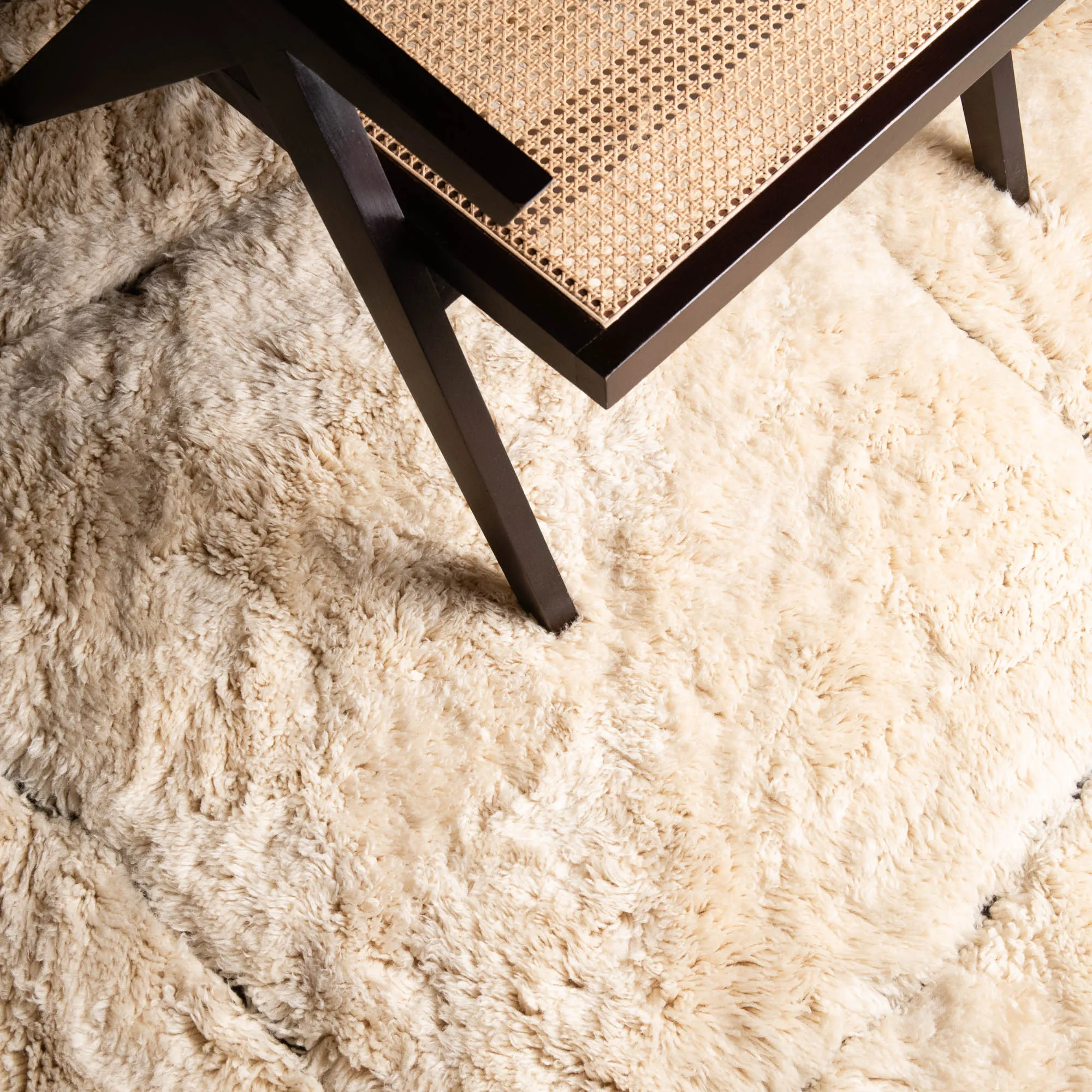 Magic Diamonds - Luxury Shag Moroccan Rug