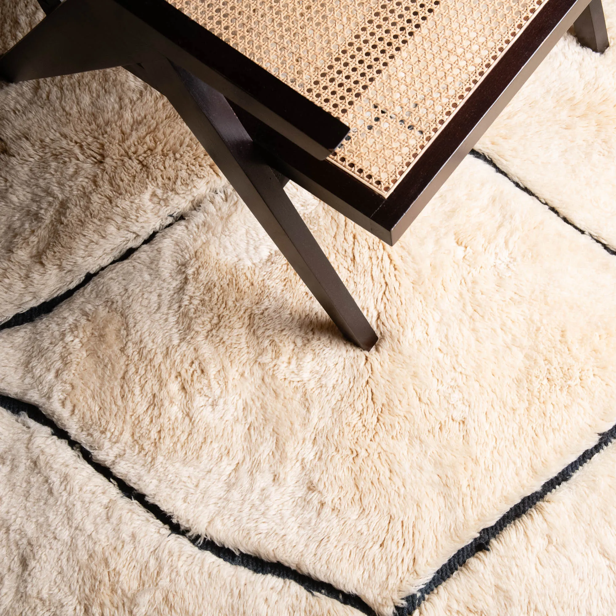 Magic Diamonds - Luxury Shag Moroccan Rug