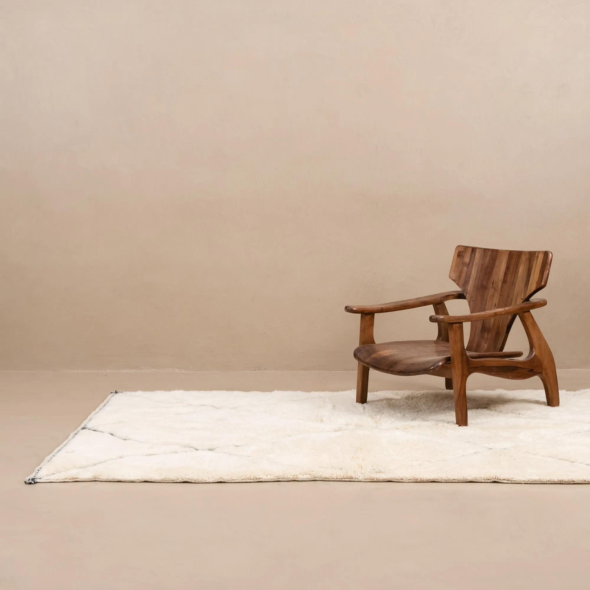 Magic Diamonds - Luxury Shag Moroccan Rug