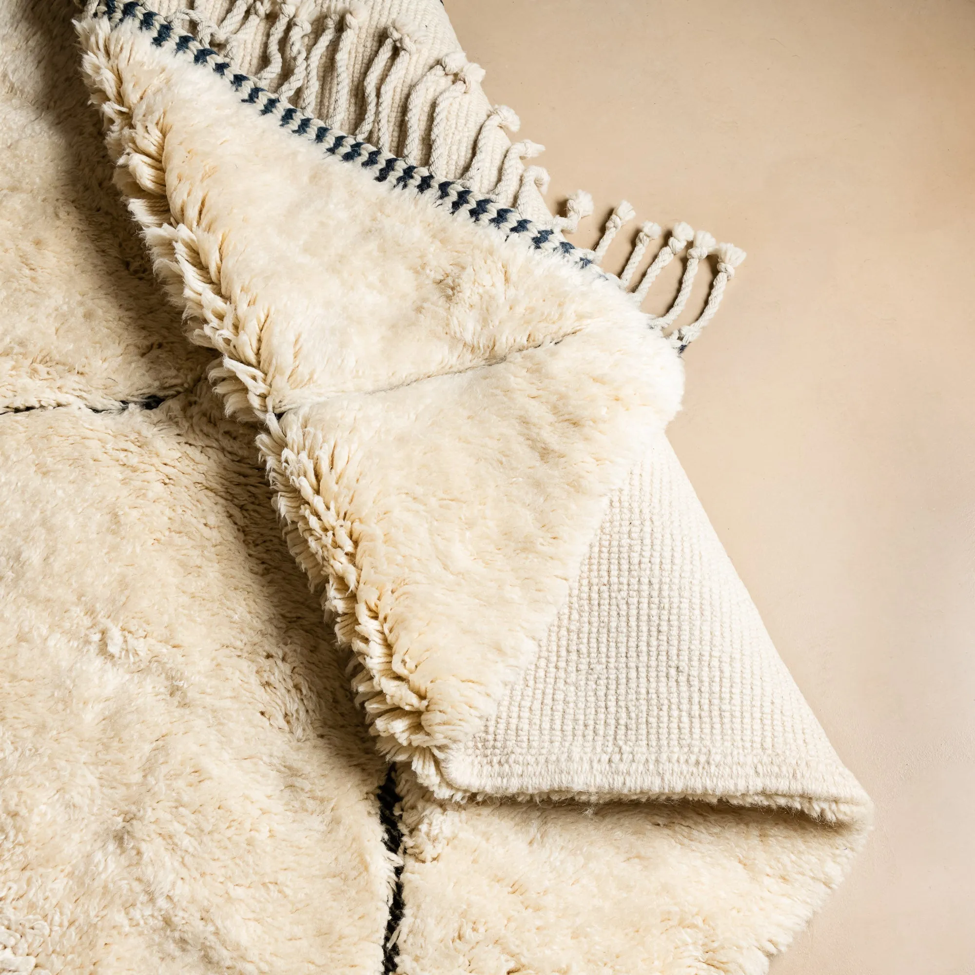 Magic Diamonds - Luxury Shag Moroccan Rug