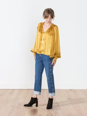 margaret blouse - gold
