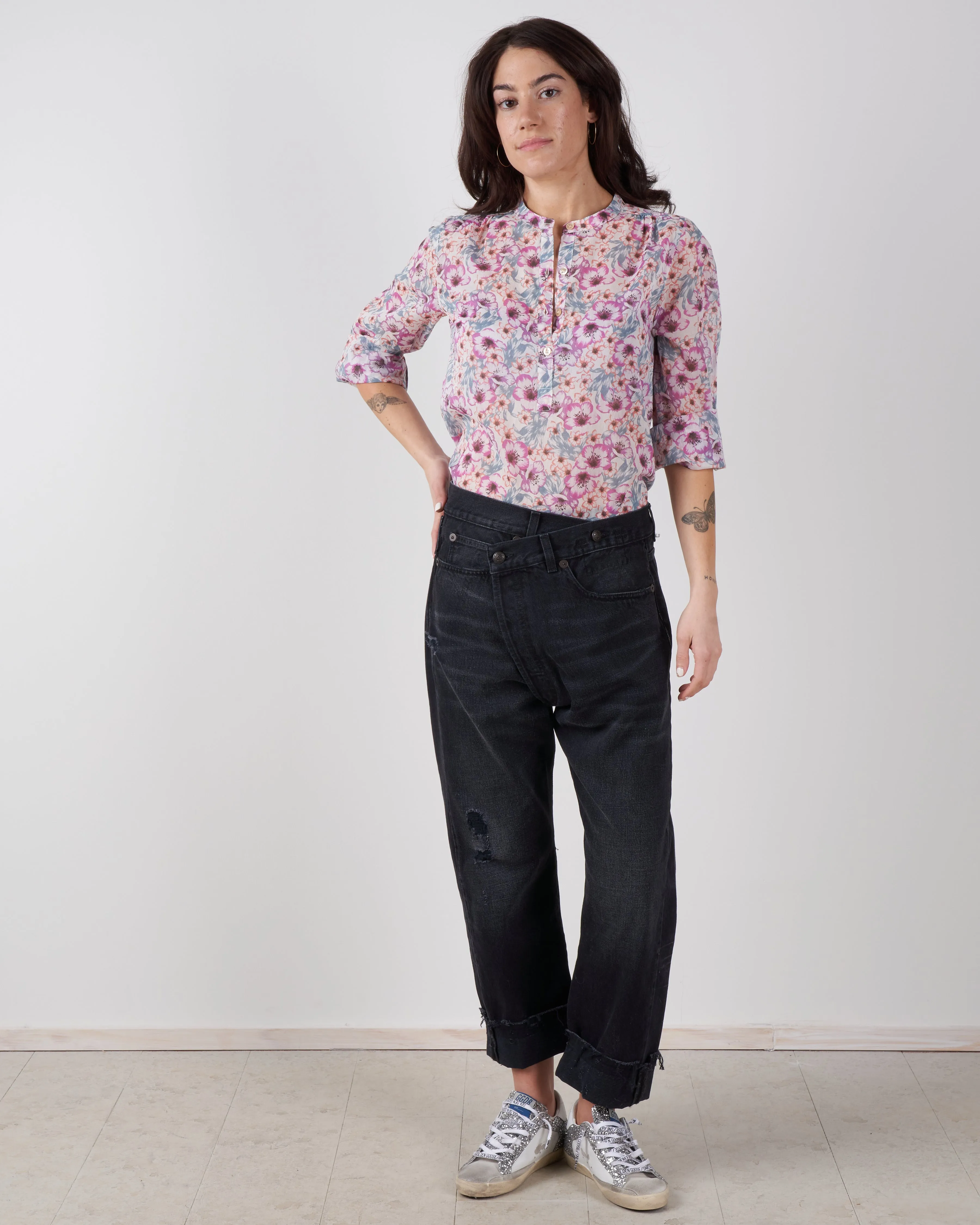 maria shirt - ecru