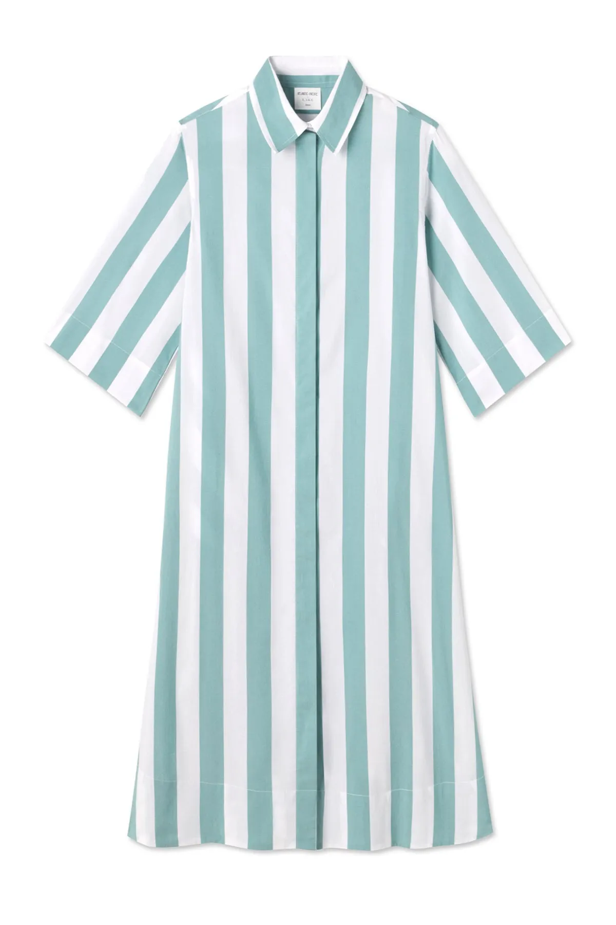 Marnie Caftan in Azure Stripe