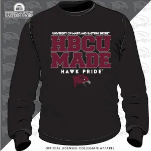 Maryland Eastern Shore | UMES | HBCU MADE Black Unisex Sweatshirt -DK-
