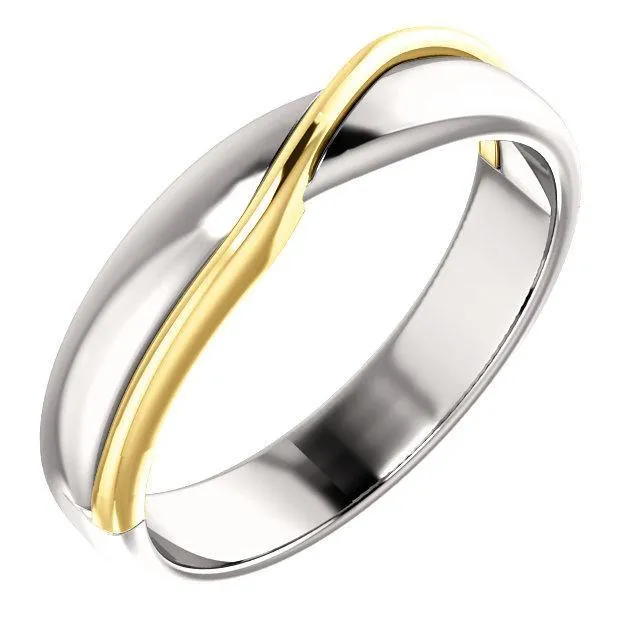 Matthew Patterned Wedding Band