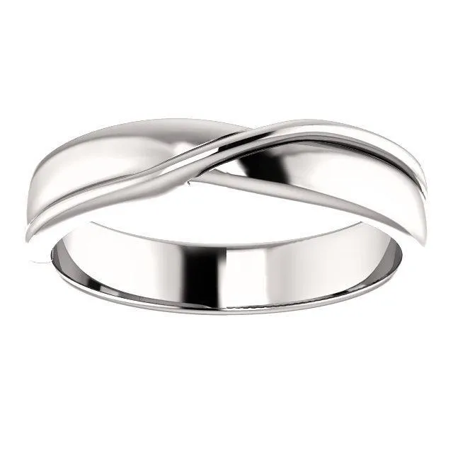 Matthew Patterned Wedding Band