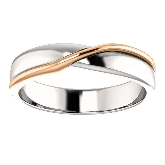 Matthew Patterned Wedding Band
