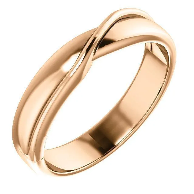 Matthew Patterned Wedding Band