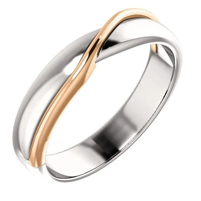 Matthew Patterned Wedding Band